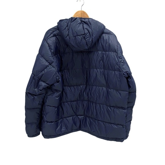 Eddie Bauer | Men’s Wide Channel Hooded Down Jacket EB650, Size XXL, Navy Blue - Picture 6 of 12
